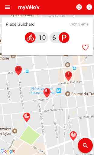 myVélo'v - Trouver un vélo à Lyon 3