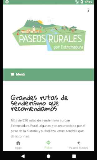Paseos Rurales por Extremadura 1