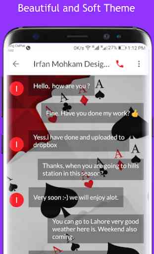 Playing Cards SMS Go Theme 2