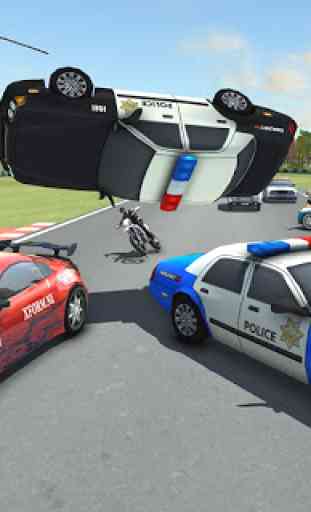 Police Car Drift Race 4