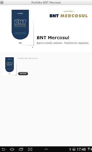 Portfólio BNT Mercosul 2