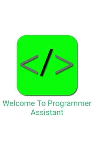 Programmer Assistant 1