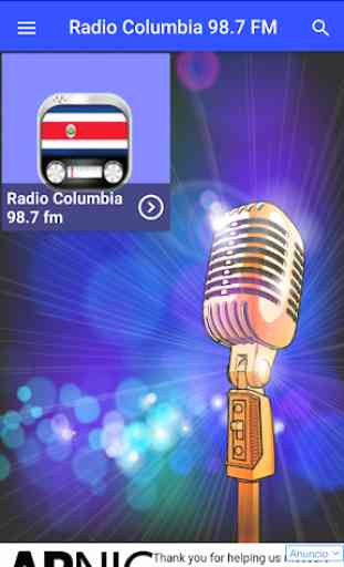 Radio Columbia 98.7 FM - App costa rica Gratis 1