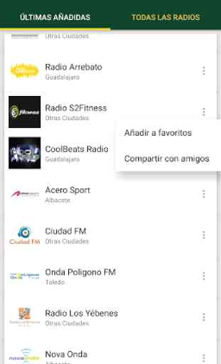 Radios de Castilla-La Mancha - España 1