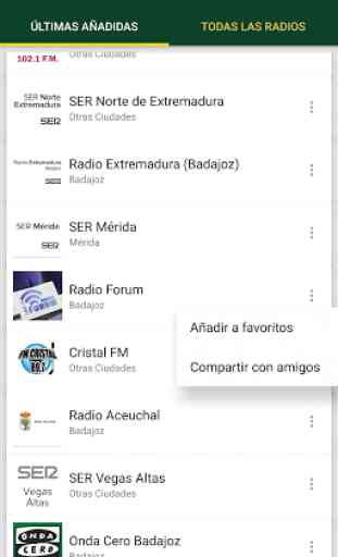 Radios de Extremadura - España 1