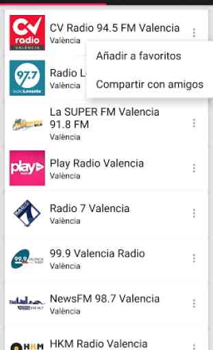 Radios de la Comunidad Valenciana - España 2