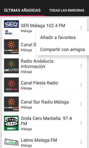 Radios de Malaga - España 2
