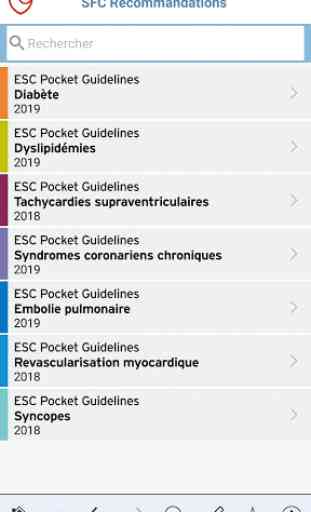 Recommandations ESC en français 2