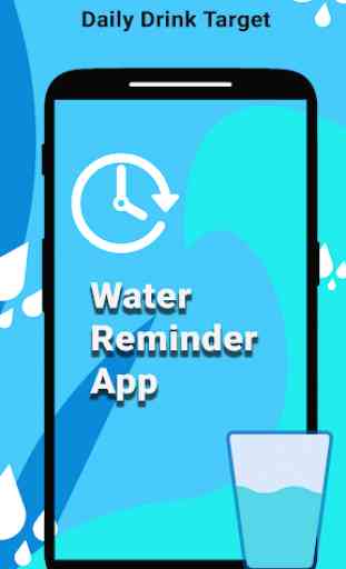 Recordatorio de agua: beber agua a tiempo 1