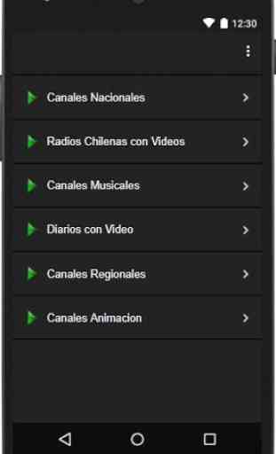 Reproductor Simple de TV Chilena 1