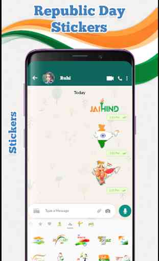 Republic Day Stickers for Whatsapp New 3