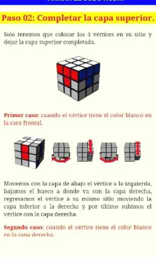 Resolver el Cubo Rubik 3