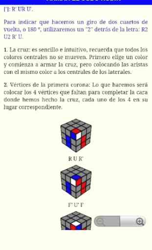 Resolver el Cubo Rubik 4