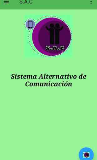 S.A.C sistema alternativo de comunicación 3