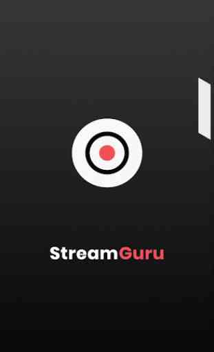 StreamGuru - Screen Recorder & Stream with FaceCam 1