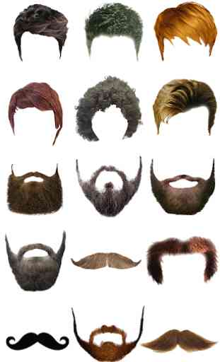 Stylish Man Hairstyle, Hijab,Beard,Mustache Editor 1
