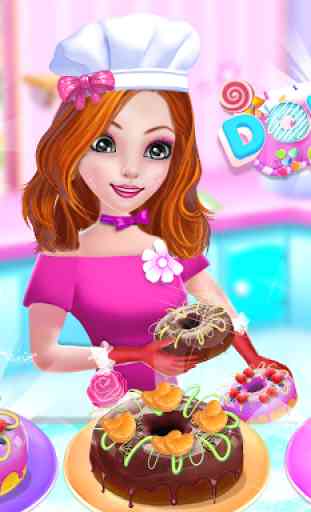 Sweet Donut Maker - Chef Cooking Bakery Shop 1
