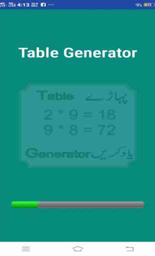 Table Generator 1
