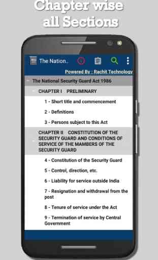 The National Security Guard Act 1986 2