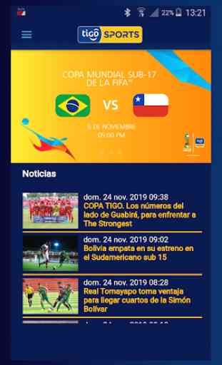 Tigo Sports Bolivia 1
