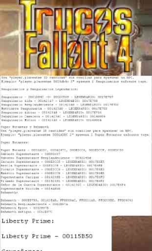 Trucos De Fallout 4 PC 4