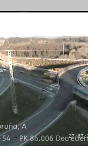 Webcams: Cámaras DGT carreteras autopistas. España 1