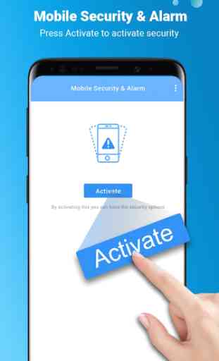 Alarma antirrobo-Alarma de seguridad móvil 1