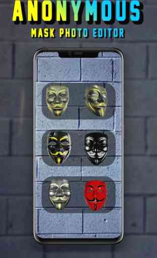 Anonymous Mask Camera - Hacker Mask 1