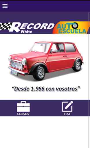 Autoescuela Record White 1