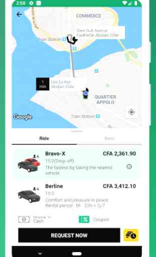 Bravo  - Taxi et location de voiture en ligne 3