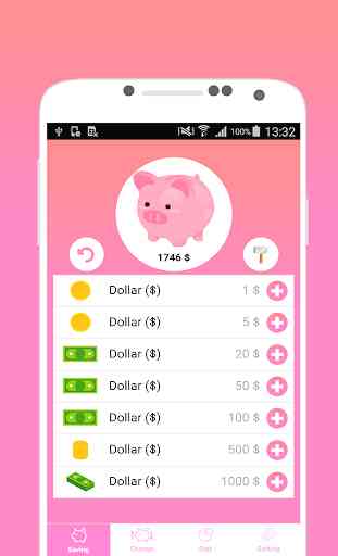 caja de dinero Piggy 1