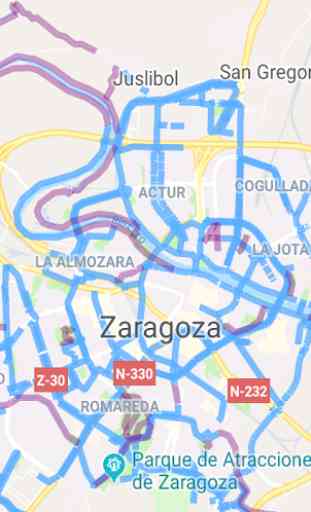 Carriles Bici Zaragoza 1