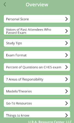 CHES Exam Study Tips 3