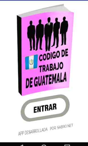 Código de Trabajo de Guatemala 1