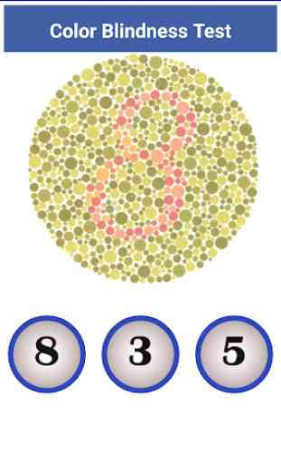 Color Blindness Test - Ishihara Eye Test 3