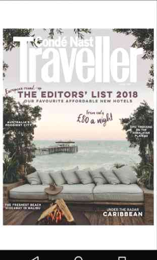 Condé Nast Traveller Magazine 1