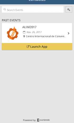 CONTACTOS Events App 2