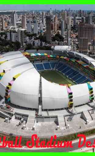 Diseño del estadio de fútbol 1