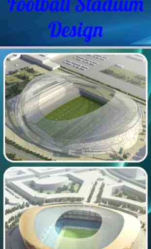 Diseño del estadio de fútbol 2
