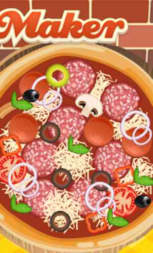 Divertido juego de cocina de Pizza Maker 1