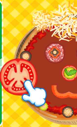 Divertido juego de cocina de Pizza Maker 4