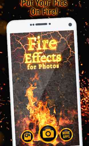 Efectos de Fuego para Fotos - Marcos de Fuego 1