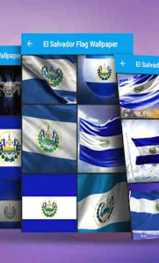 El Salvador Flag Wallpaper 1