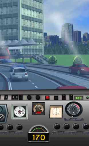 Elevado Autobús Simulador 3D 2