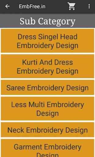 EMB FREE - Embroidery design Shopping App 3