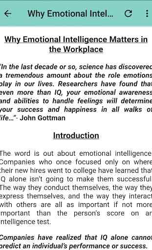 Emotional Intelligence 3