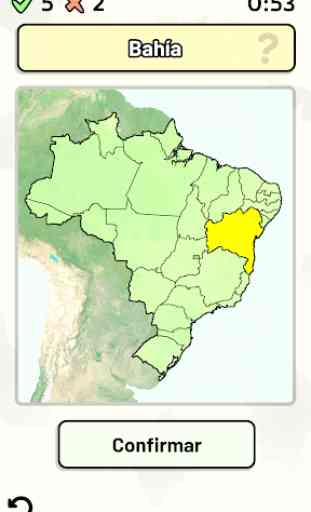 Estados de Brasil - Quiz: Mapas, Capitales, etc. 1