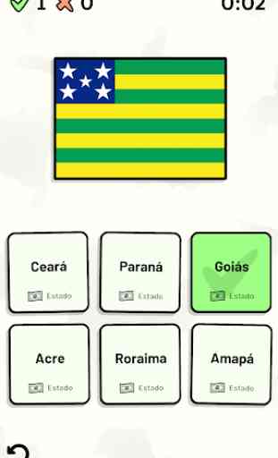 Estados de Brasil - Quiz: Mapas, Capitales, etc. 2