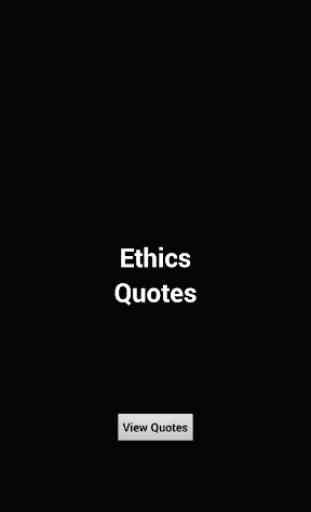 Ethics Quotes 1