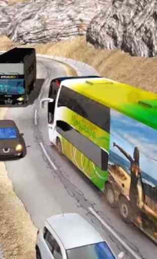 Euro Bus Driver Uphill Climb - Free Bus Sim 3D 2